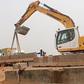 Removal of crash barriers to re-open Section One of the Lagos-Ibadan Expressway, Kara portion on the Lagos bound carriageway to traffic on Friday in Lagos.