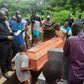 Lagos Mainland Youths mourn as Lagos gas explosion victim is buried