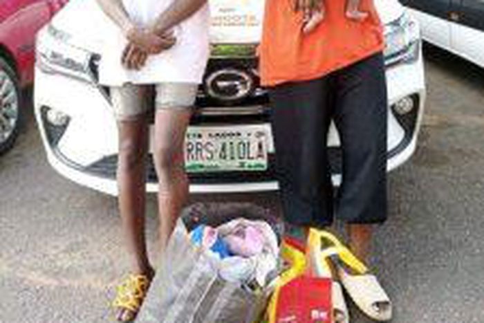 Police arrest mother, one other over alleged attempt to sell 9-month-old baby.