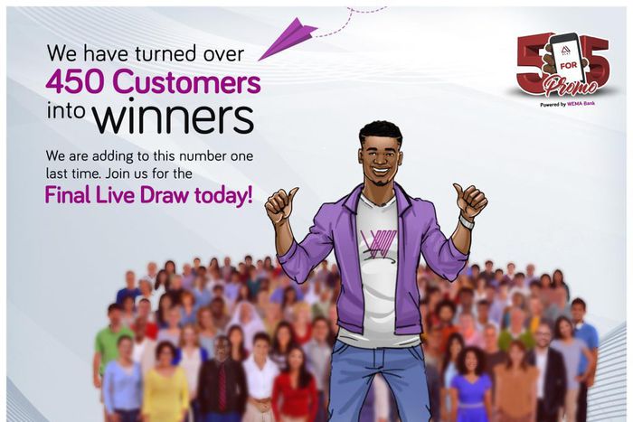 Final countdown commences for Wema Bank's 5for5 promo season 2 grand finale