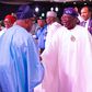 President Bola Tinubu at the colloquium lecture in honour of the Senate President, Godswill Akpabio [Presidency]