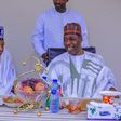 Borno State governor Babagana Zulum and Vice President-elect, Senator Kashim Shettima. [Twitter:MrMtag]