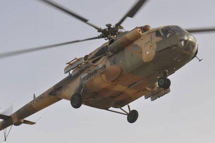File Photo: NAF Helicopter. [Channels TV]