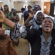 Nigerians praying