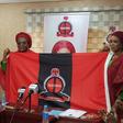 23rd President of the Nigerian Army Officers Wives Association (NAOWA), Mrs Maria Lagbaja takes over from Mrs Salamatu Yahaya in Abuja on Thursday (22/6/23).
