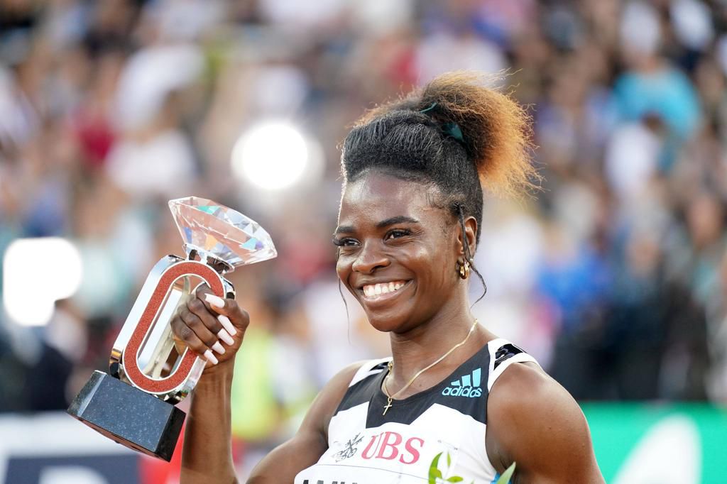 Amusan successfully defended her Diamond league title. Chai v.d. Laage/IMAGO Images