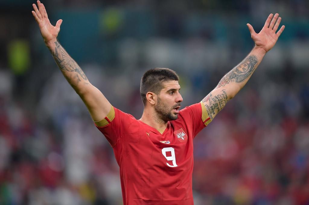 Aleksandar Mitrovic of Serbia