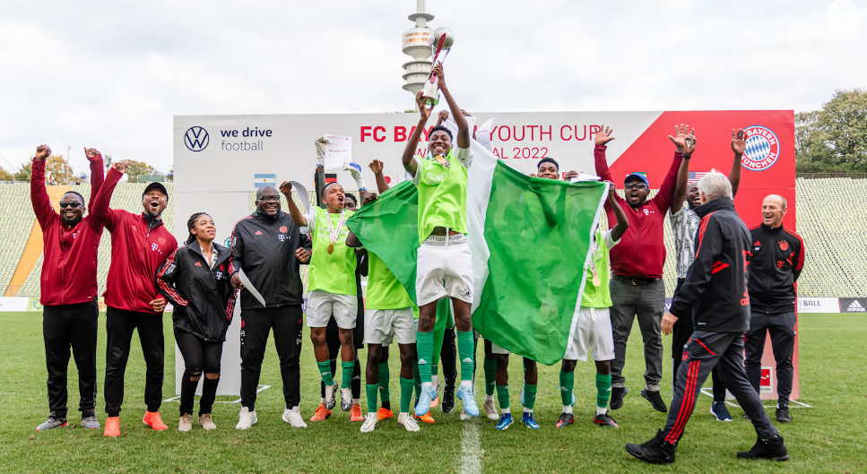 Nigeria beats Japan to win Bayern Youth Cup