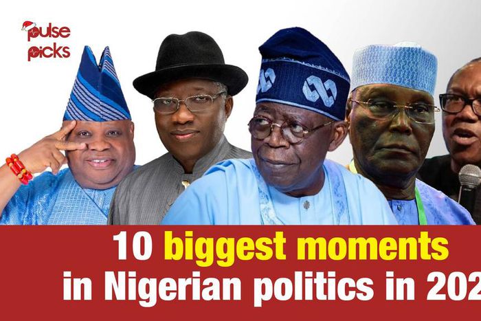 Pulse Picks: 10 biggest moments in Nigerian politics 2022