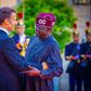 President Bola Tinubu and French President, Emmanuel Macron at a recent climate change summit in Paris. [Twitter:NosaAsemota]