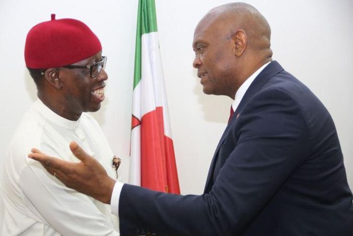 Okowa felicitates Tony Elumelu at 60.