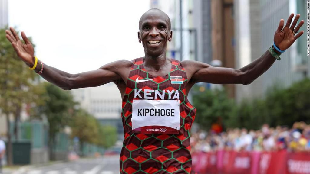 Eluid Kipchoge is regarded as the greatest marathon runner all-time
