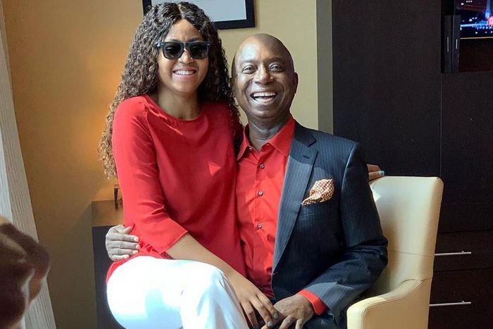 Regina Daniels and husband