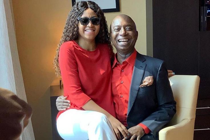 Regina Daniels and husband