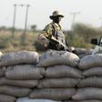 A soldier at a Nigerian Military checkpoint (illustrative purposes only)