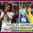 Tunisia vs Australia.