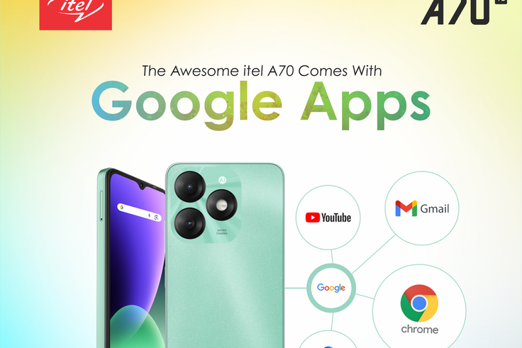Exploring the awesome itel A70 preloaded with Google apps