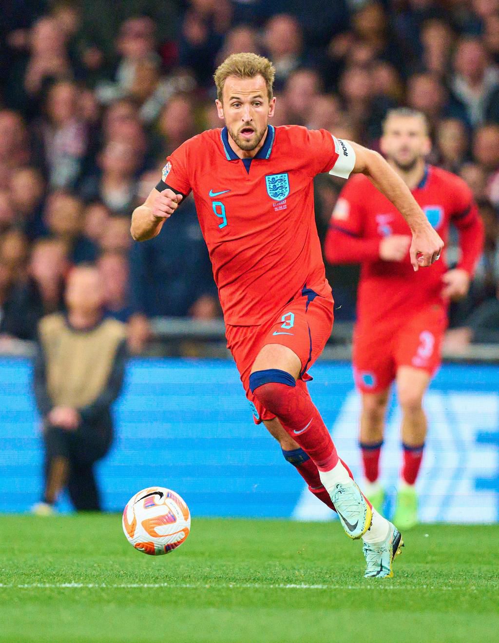 Harry Kane is two goals shy of the England goalscoring Record