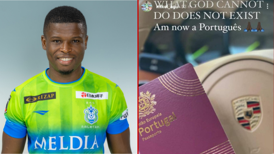 Since leaving the Portuguese league in January 2022, Mikel Agu has played in Spain for CF Fuenlabrada, and Japan's Shonan Bellmare