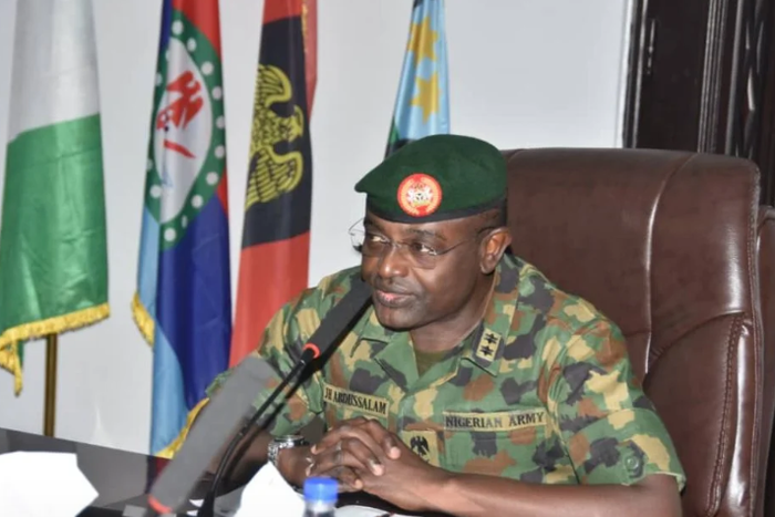 General Officer Commanding (GOC) the division, Maj.-Gen. Jamal Abdussalam [NAN]