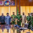 Gov. Sheriff Oborevwori on Tuesday received on courtesy,the Flag Officer Commanding Central Naval Command,Rear Admiral U.S.A Chugali  at Government House, Asaba.
