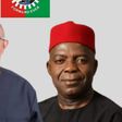 The Labour Party Presidential candidate, Peter Obi and the Abia State governor-elect, Alex Otti. (TheSun)