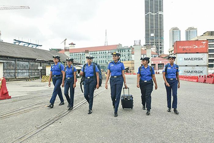 Sri Lankan navy assigns 1st female officers, sailors to sea duties [Daily Mirror]