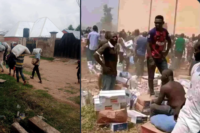 Police arrest 44 suspects involved in looting of Adamawa food warehouse.