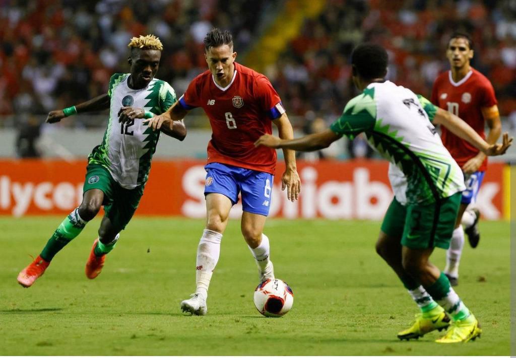 Costa Rica vs Nigeria. Photo credit: Randa Andrew/Twitter