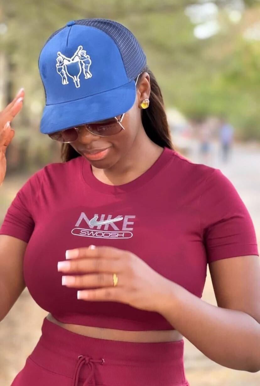 Diane at her polling unit [Instagram/DianeRusset]