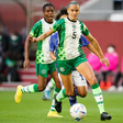 Ashleigh Plumptre in action for Nigeria's Super Falcons (PHOTO: Aflo Co Ltd/Alamy)