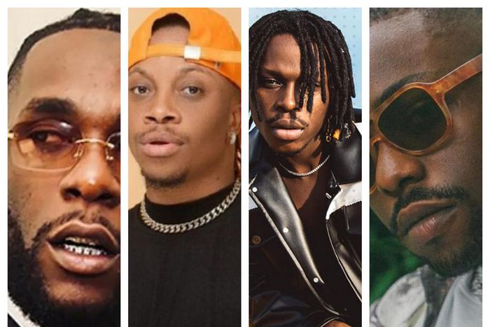Burna Boy, Oxlade, Fireboy, Lojay