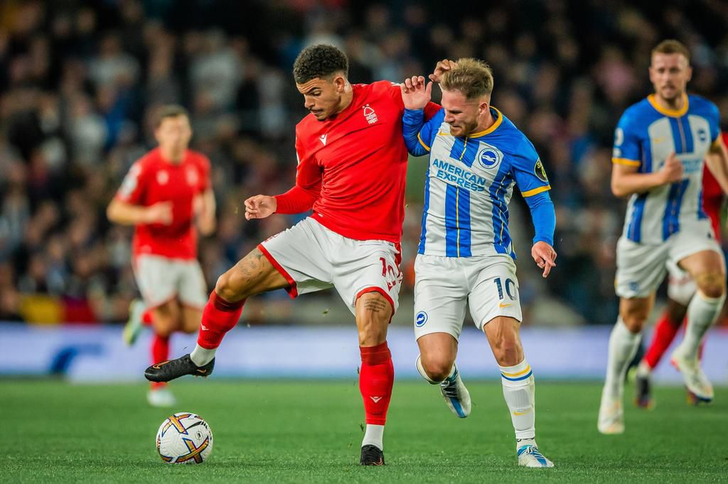 Brighton and Nottingham Forest shared a spoil that helps neither side.