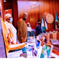 FEC observes one-minute silence for train attack victims. (Channels)