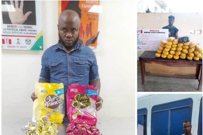 NDLEA arrests Brazil returnee with 105 parcels of cocaine in candies. [NDLEA]