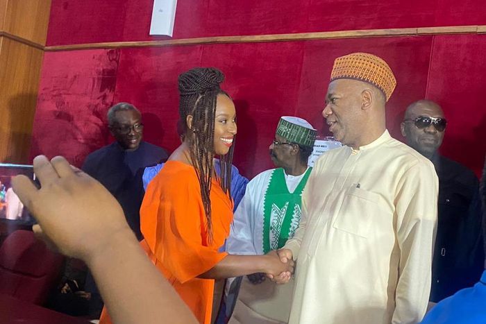 Chimamanda Adichie and Datti Baba-Ahmed [Twitter]