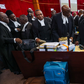 The scene at the Court of Appeal in Abuja, venue of the Presidential Election Petitions Tribunal. (Photo: Sodiq Adelakun/Channels TV)