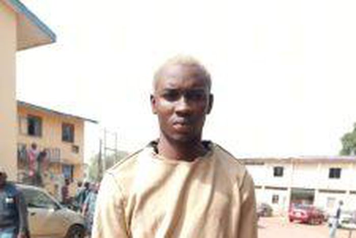 The suspect (yahoo boy).