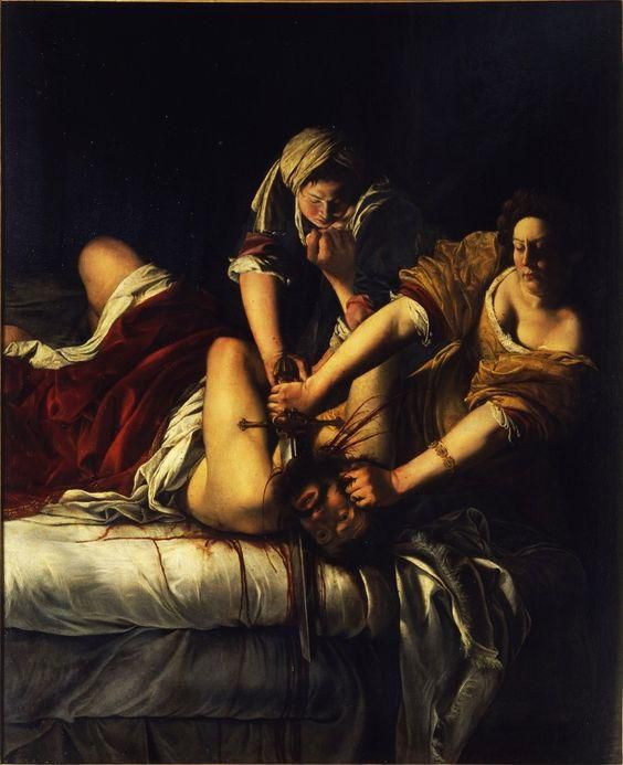 The Judith Slaying Holofernes painting [Pinterest]