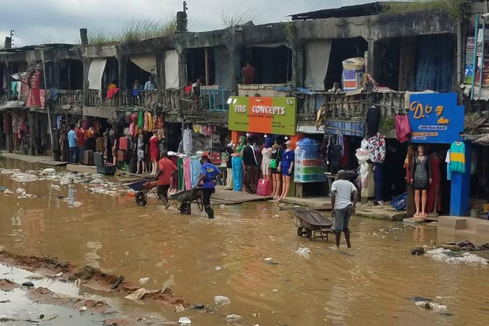 Abia govt to tackle perennial flooding in Ariaria Market. [ThePunch]