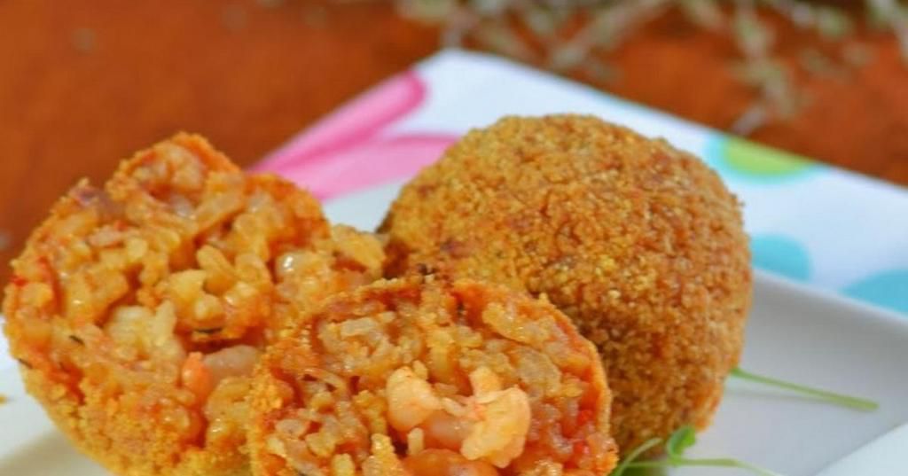 Jollof rice balls