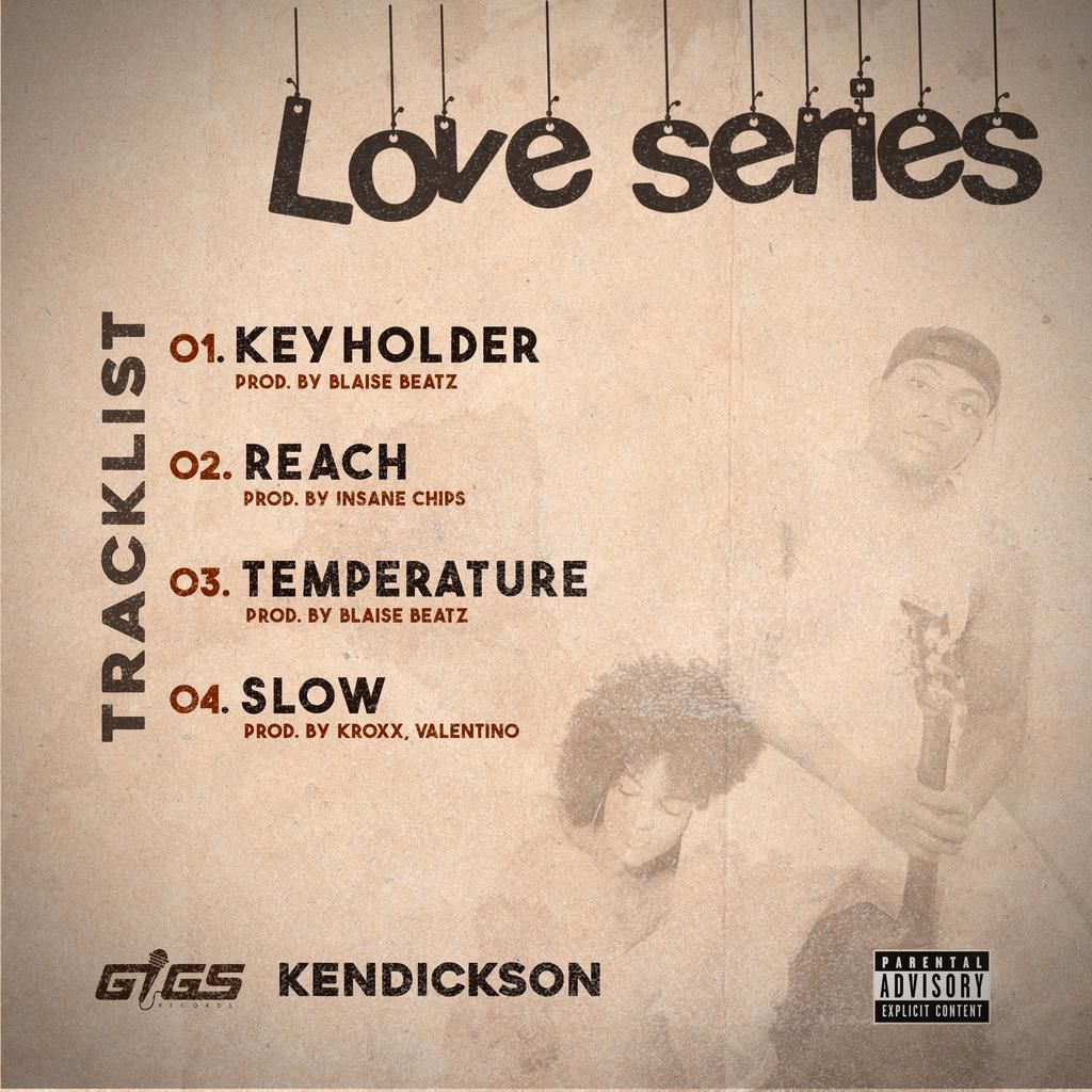 Kendickson Love Series EP Back Cover