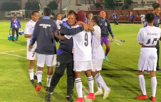 Bayelsa Queens finished third in their maiden appearance at the CAFWCL Finals.