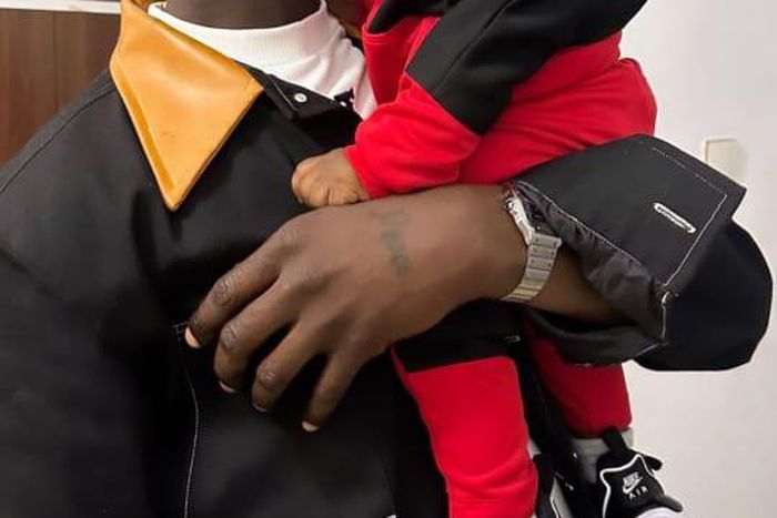 Mohbad and their son Liam