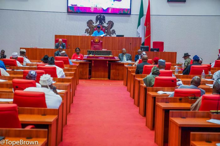 Secondary chamber of the Nigerian Senate [Tope Brown]