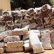 Bags of Indian-hemp discovered by NDLEA.