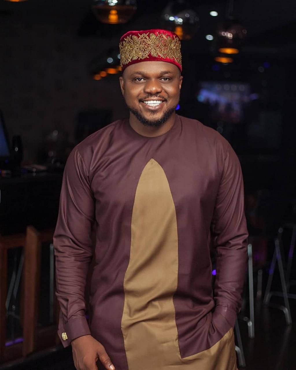 Ken Erics' rumoured failed marriage is coming at the same time Blossom Chukwujekwu's marriage to Maureen Esisi has reportedly crashed.[Instagram/KenErics]