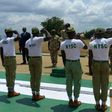 NYSC Corps members on parade (BBC)