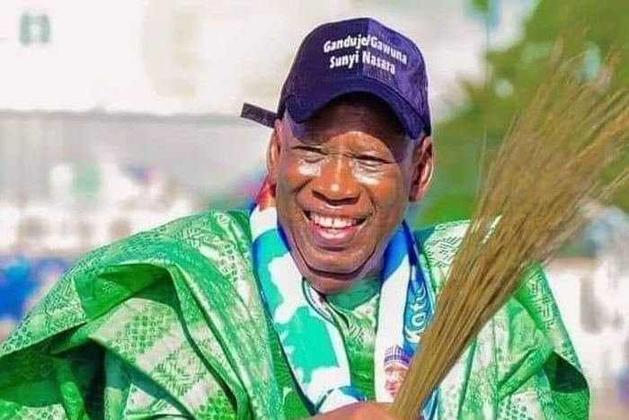 Former Governor of Kano State, Abdullahi Ganduje is the new National Chairman of the APC. [Daily Trust]