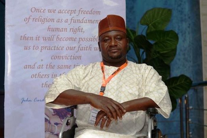 National President of NAPWPD, Mr Rilwan Mohammed. [cofpfoundation]